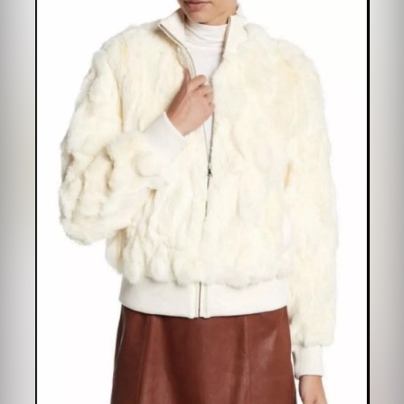 bagatelle Jackets & Blazers - Black Fur Jacket